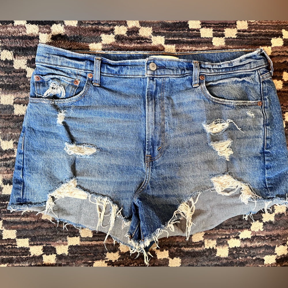 Abercrombie & Fitch Size 33 The Mom Short High Rise